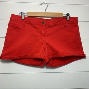 H&M Red Stretchy‎ Jeans Size 14